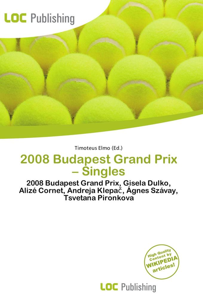 2008 Budapest Grand Prix - Singles