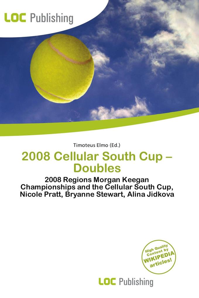 2008 Cellular South Cup - Doubles
