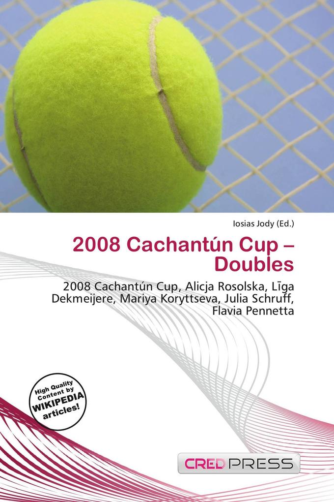 2008 Cachantún Cup - Doubles