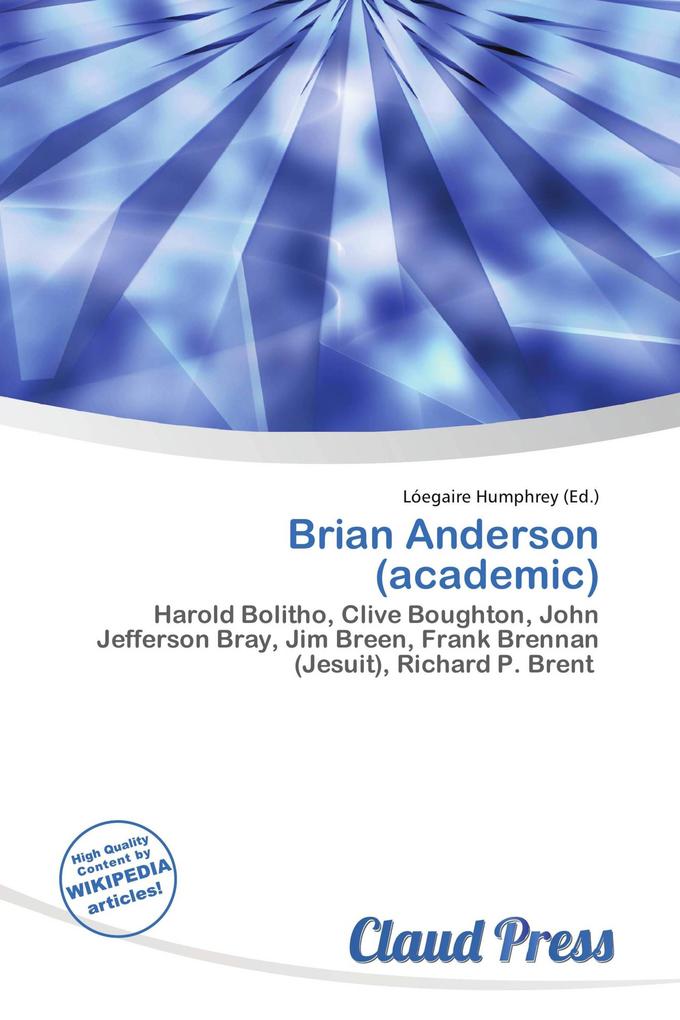 Brian Anderson (academic)