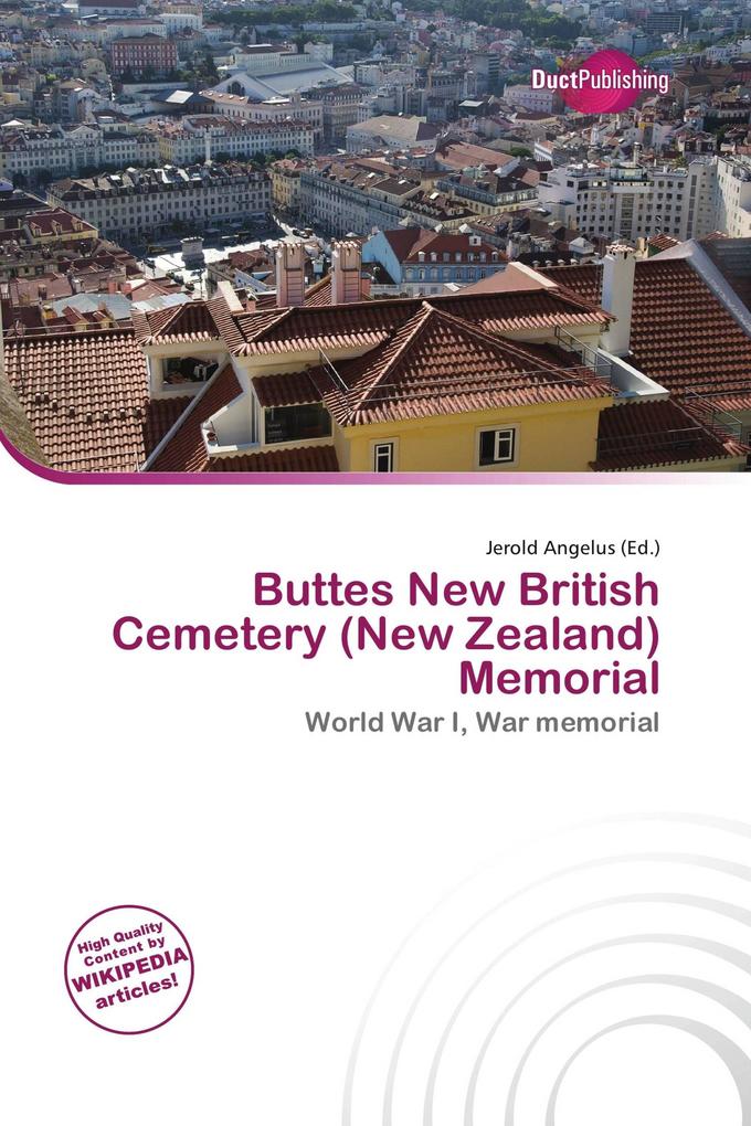 Buttes New British Cemetery (New Zealand) Memorial
