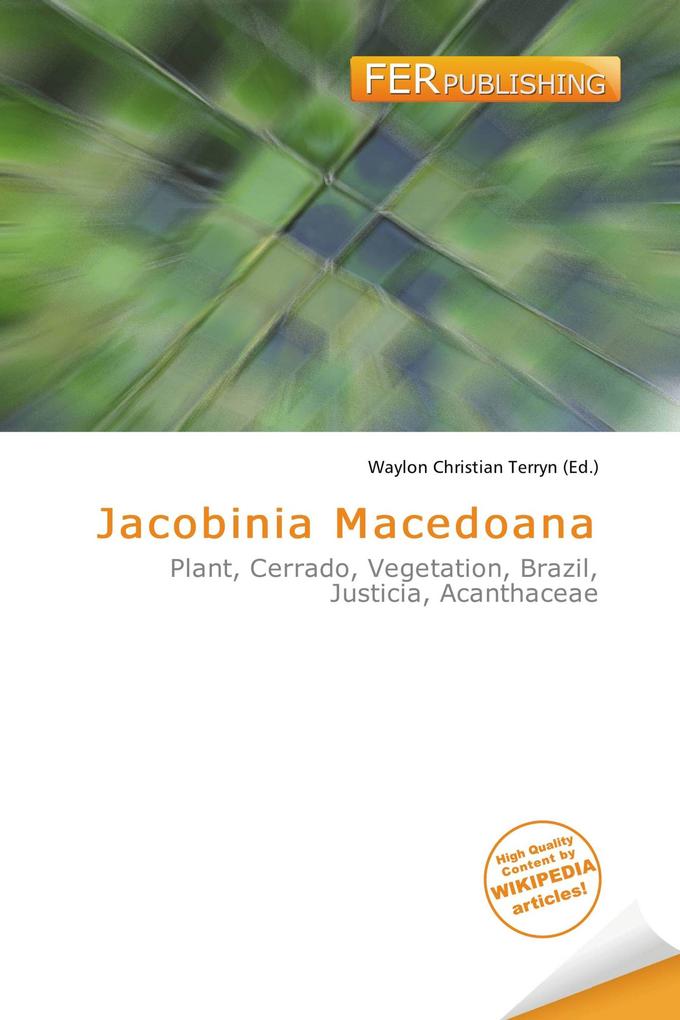 Jacobinia Macedoana