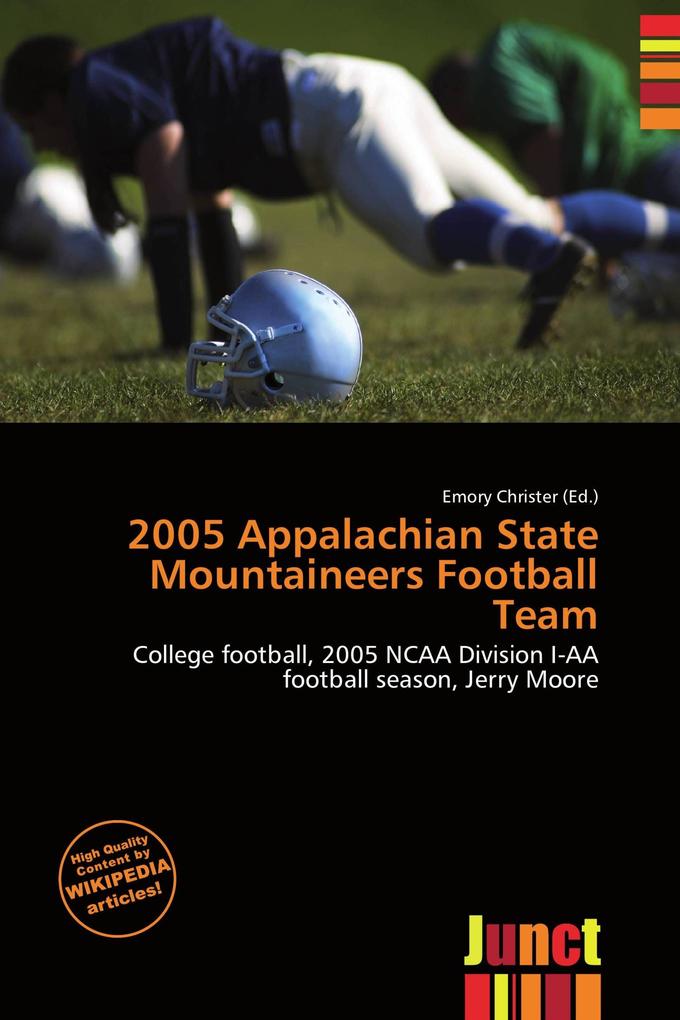 2005 Appalachian State Mountaineers Football Team