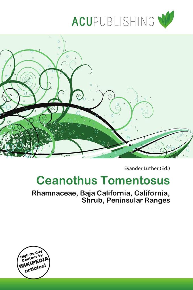 Ceanothus Tomentosus