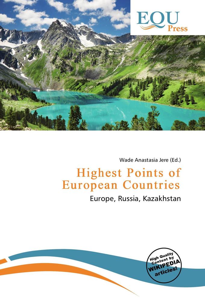 Highest Points of European Countries