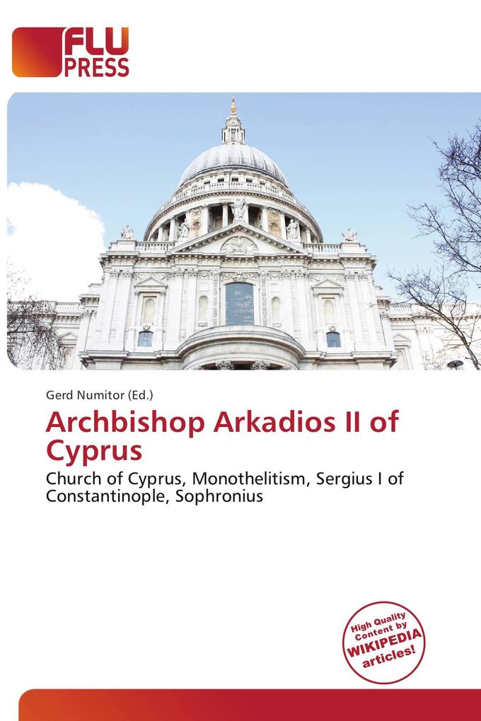 Archbishop Arkadios II of Cyprus
