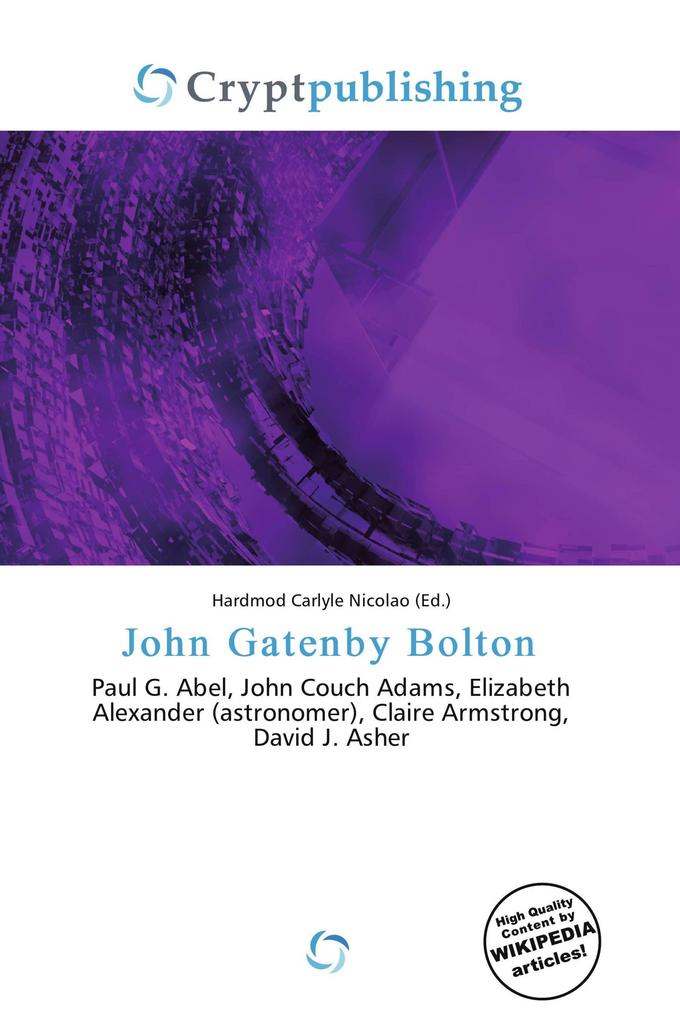 John Gatenby Bolton