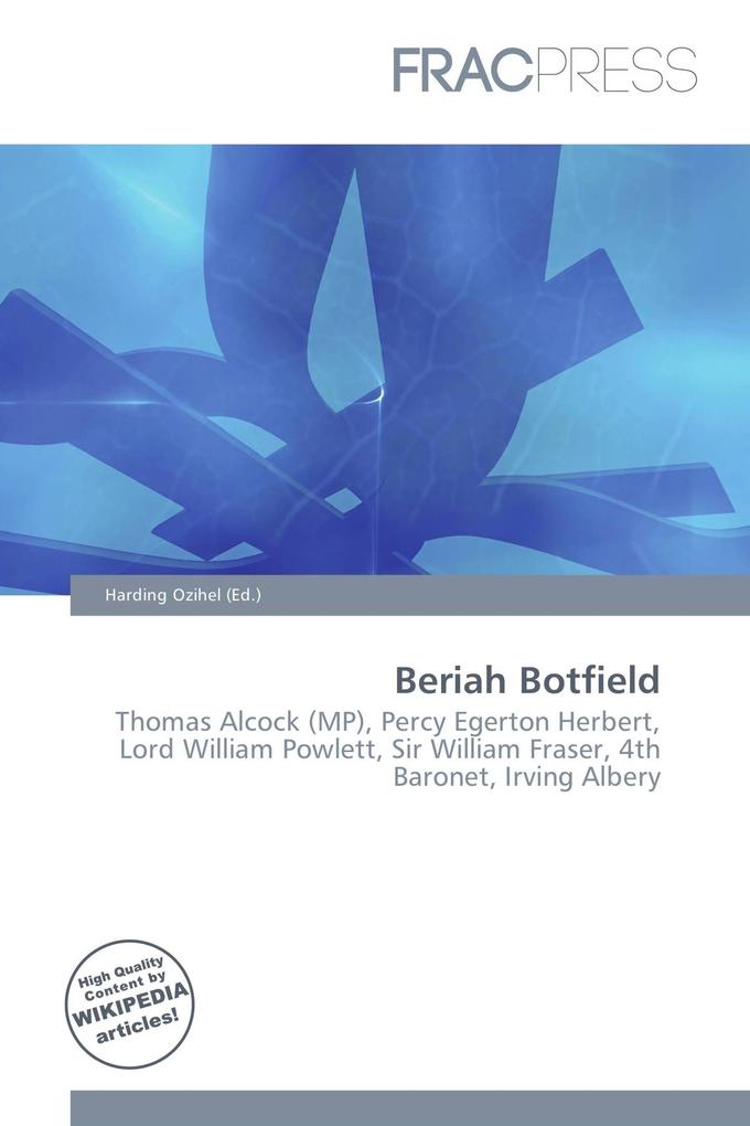 Beriah Botfield