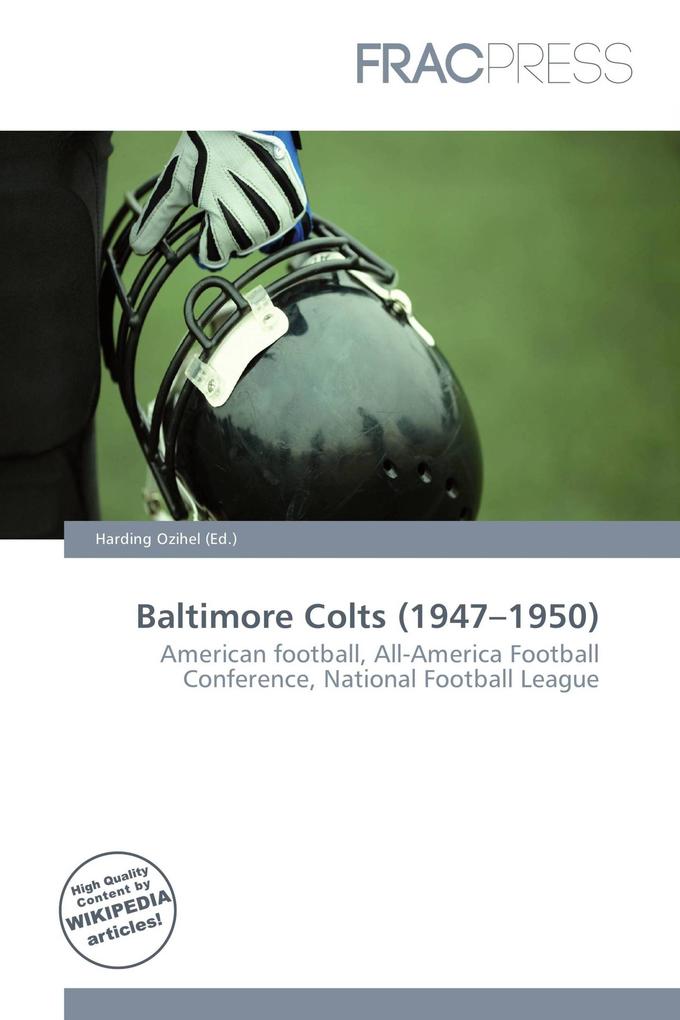 Baltimore Colts (1947-1950)