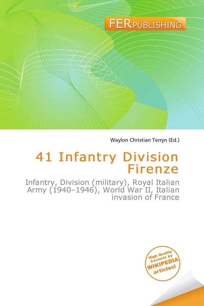 41 Infantry Division Firenze
