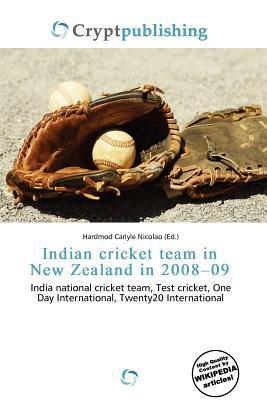 Indian cricket team in New Zealand in 2008-09