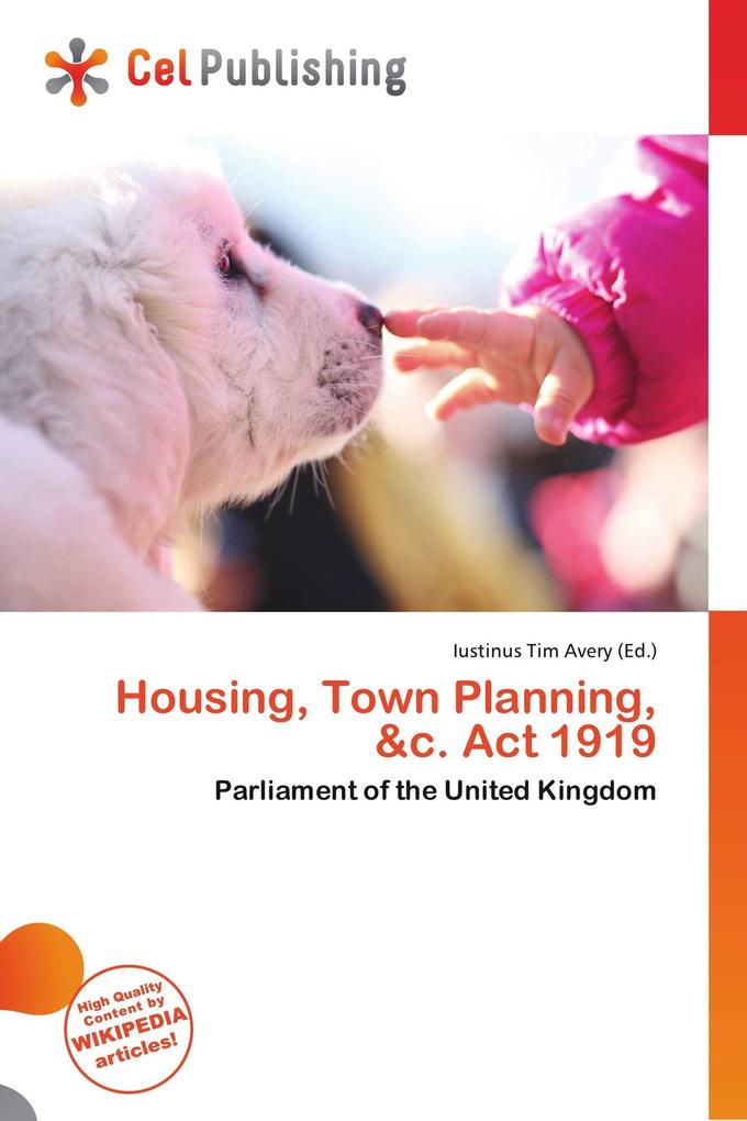 Housing Town Planning &c. Act 1919