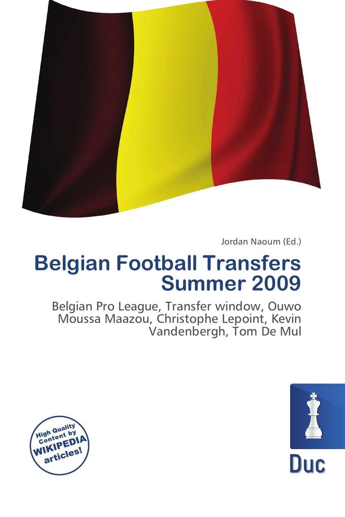 Belgian Football Transfers Summer 2009