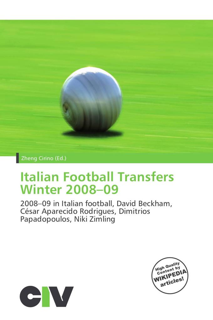 Italian Football Transfers Winter 2008-09