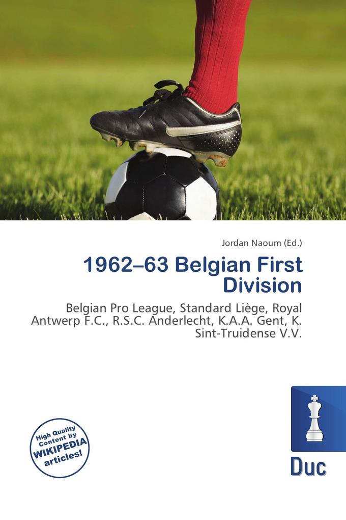 1962-63 Belgian First Division