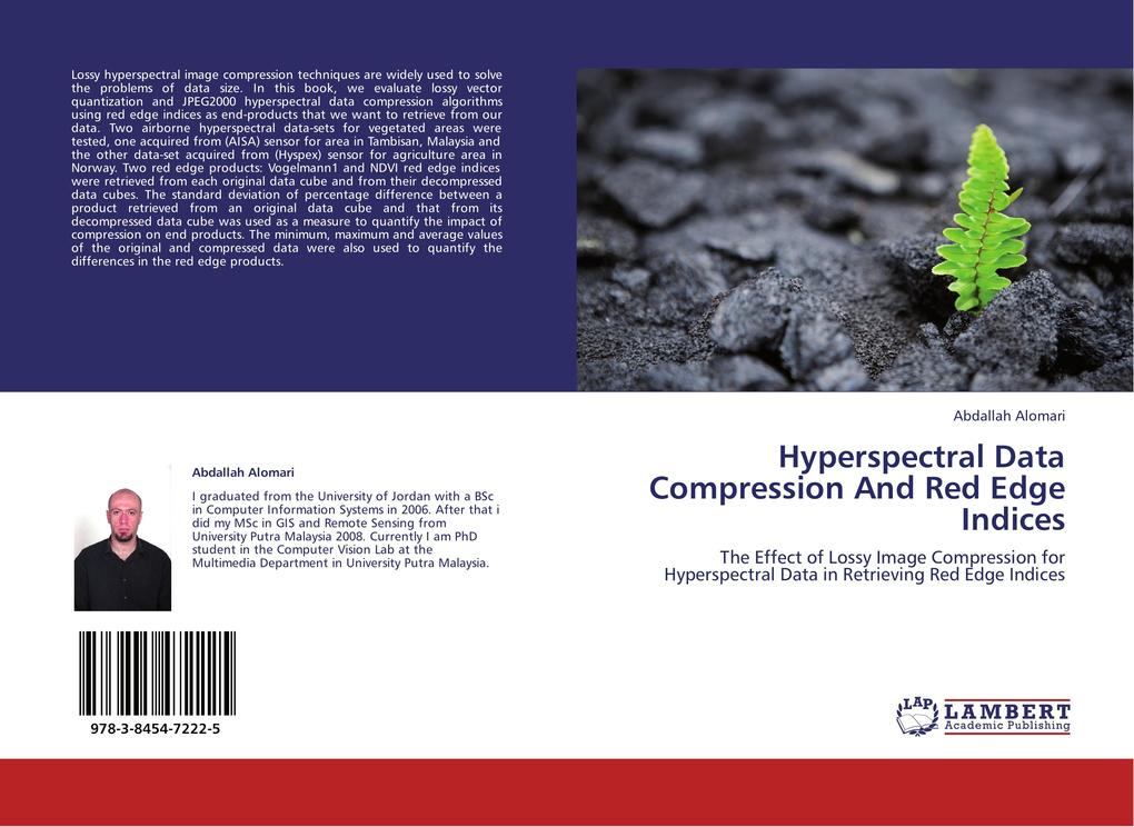 Hyperspectral Data Compression And Red Edge Indices