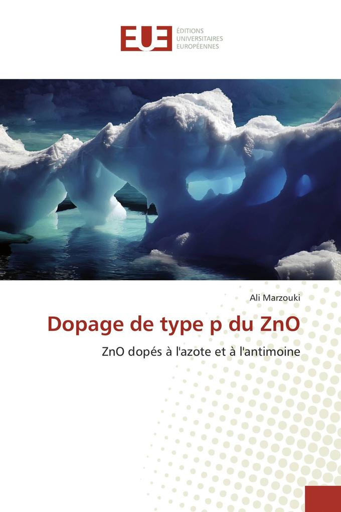 Dopage de type p du ZnO