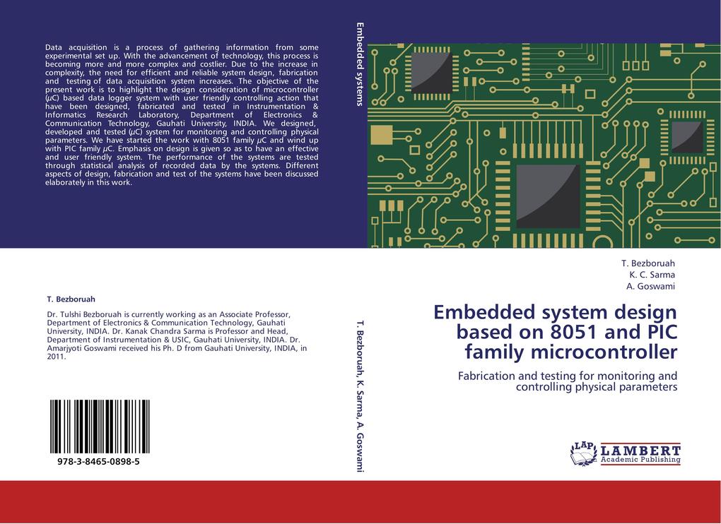 Embedded system  based on 8051 and PIC family microcontroller