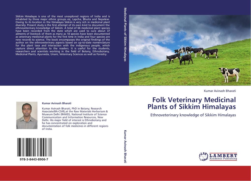Folk Veterinary Medicinal Plants of Sikkim Himalayas - Kumar Avinash Bharati