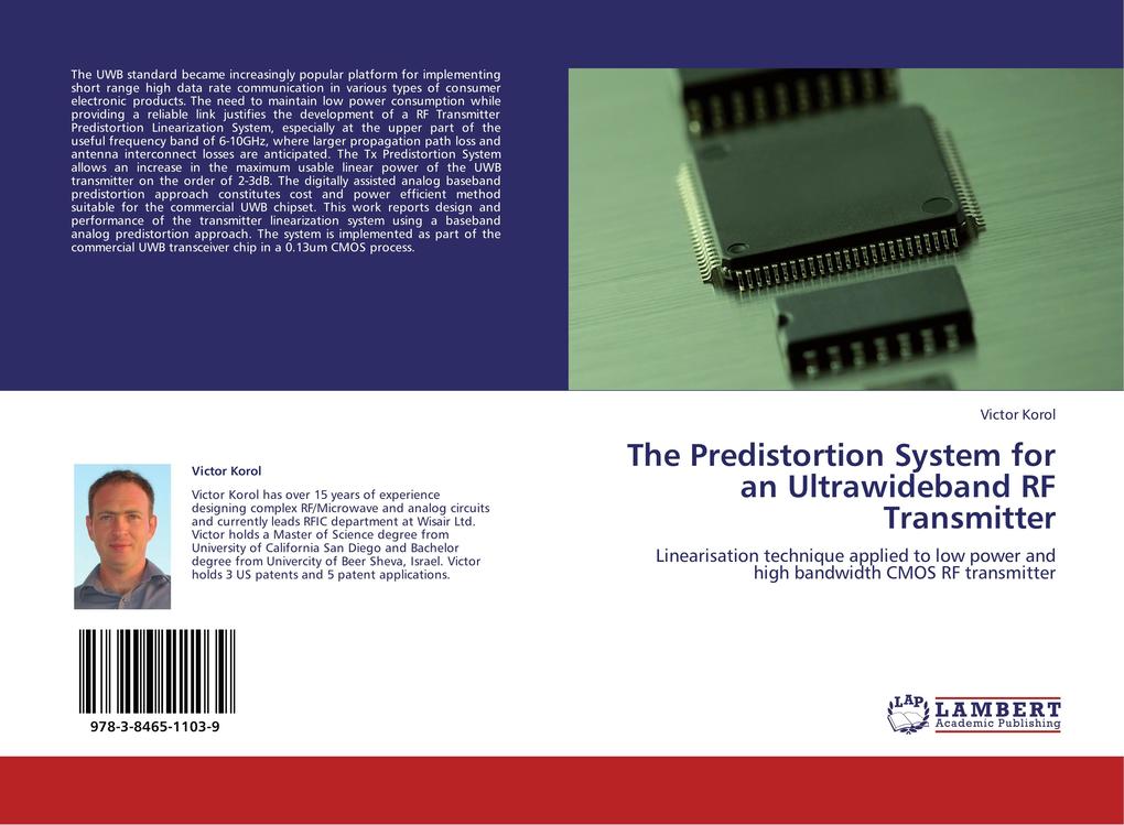 The Predistortion System for an Ultrawideband RF Transmitter - Victor Korol