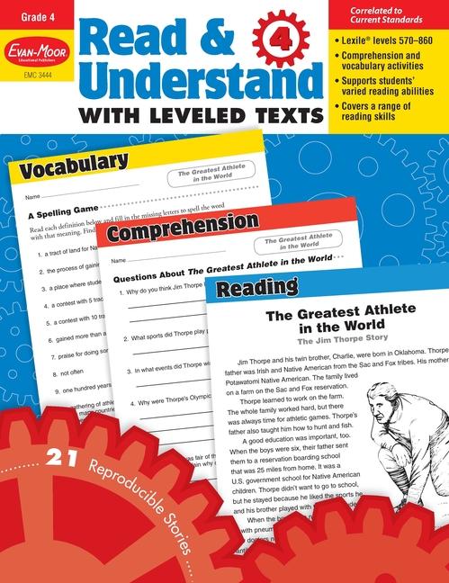 Read and Understand with Leveled Texts Grade 4 Teacher Resource