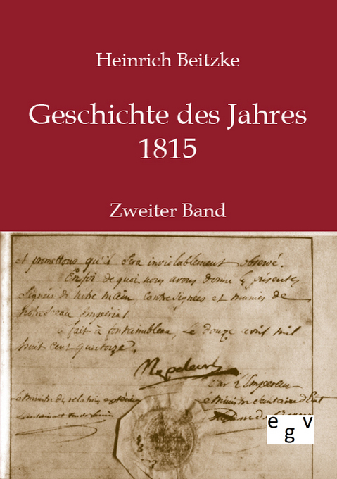 Geschichte des Jahres 1815
