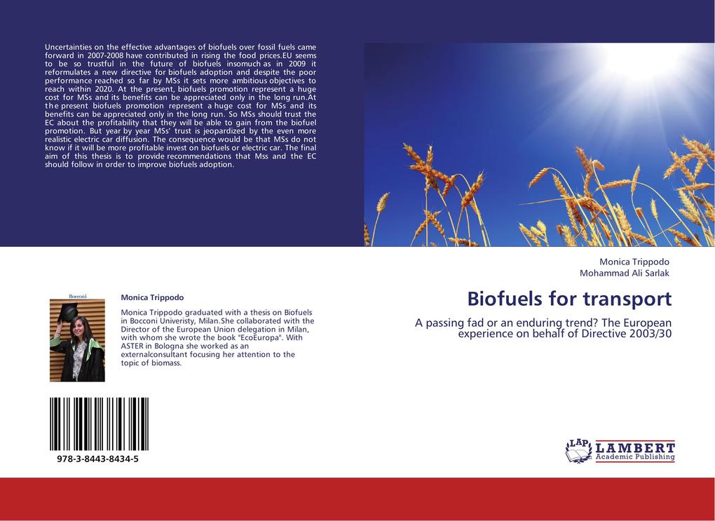 Biofuels for transport