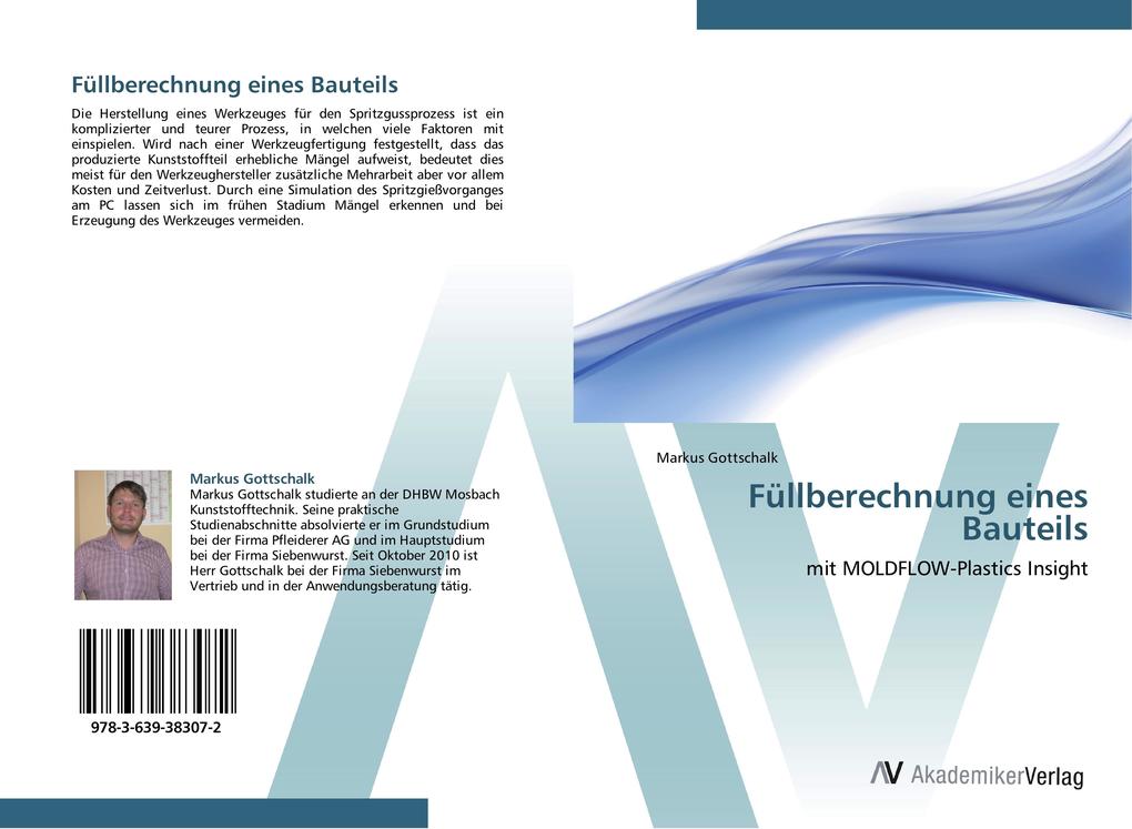 Füllberechnung eines Bauteils