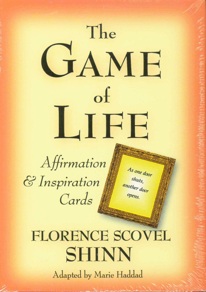 The Game of Life Affirmation & Inspiration Cards: Boxed Set of 52 Durable Cards - Florence Scovel Shinn