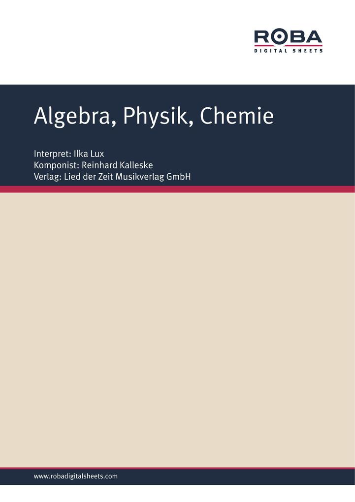 Algebra Physik Chemie