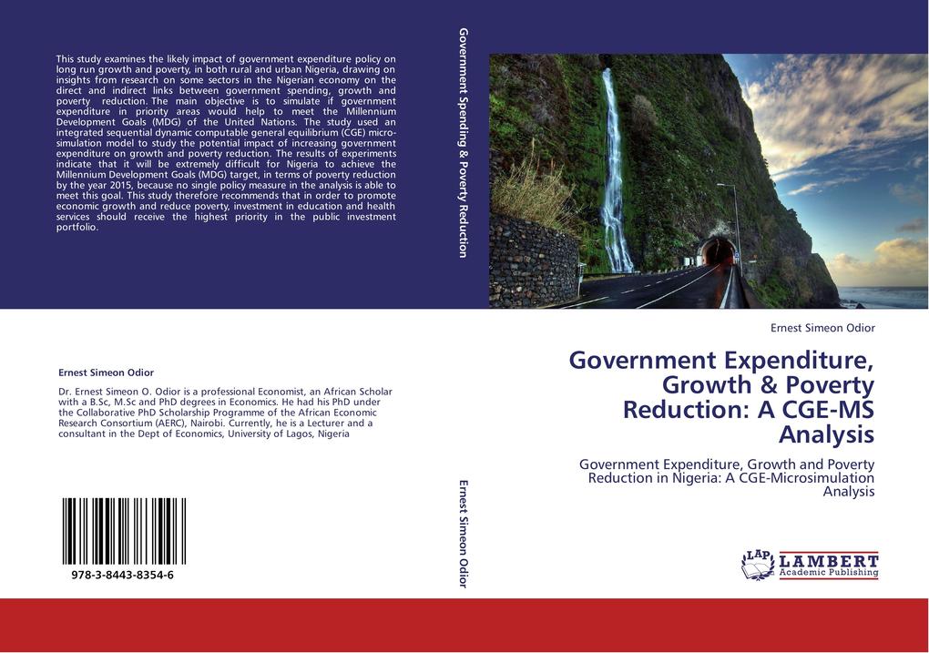 Government Expenditure Growth & Poverty Reduction: A CGE-MS Analysis