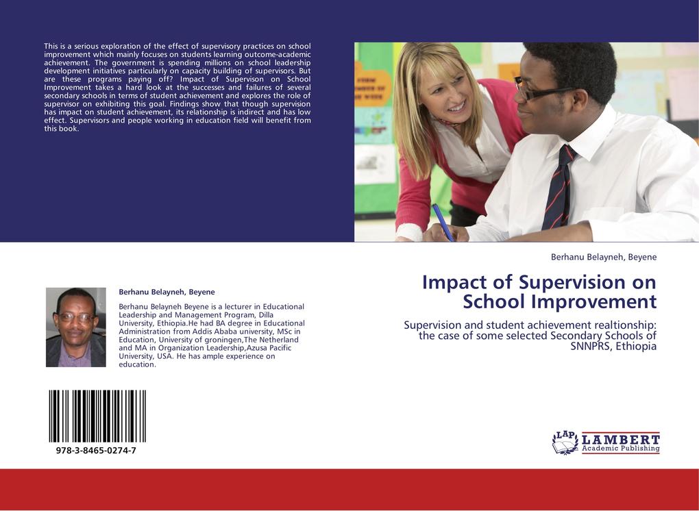 Impact of Supervision on School Improvement - Berhanu Belayneh/ Beyene