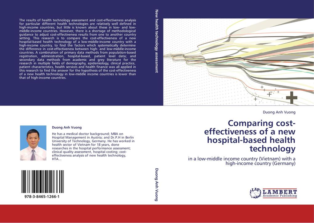 Comparing cost-effectiveness of a new hospital-based health technology