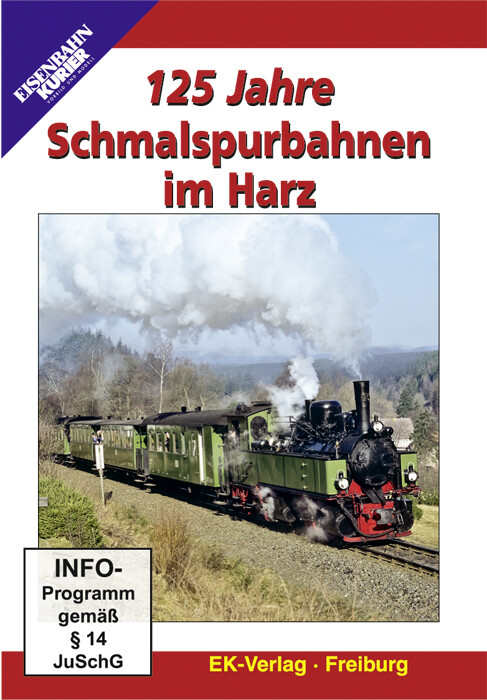 125 Jahre Schmalspurbahnen im Harz 1 DVD