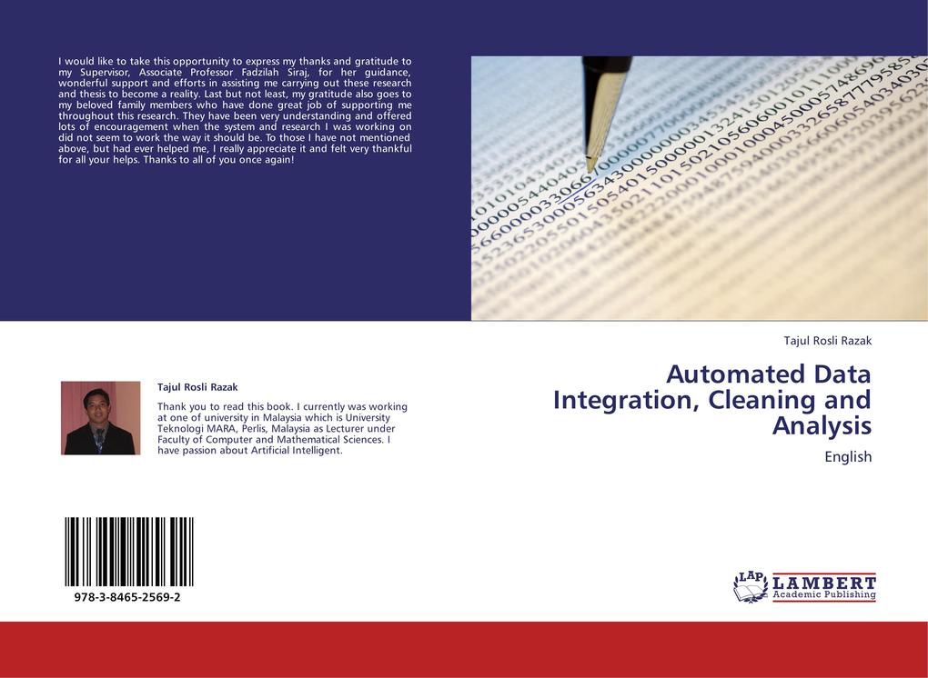 Automated Data Integration Cleaning and Analysis