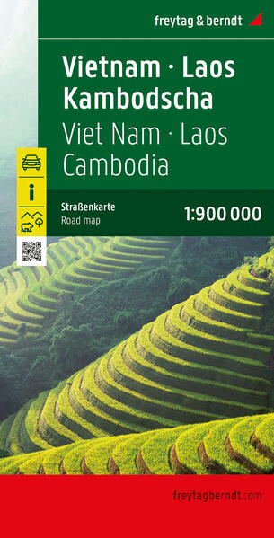 Vietnam - Laos - Kambodscha 1 : 900 000