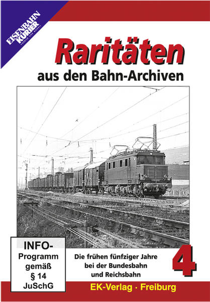 Raritäten aus den Bahn-Archiven. Tl.4 DVD-Video
