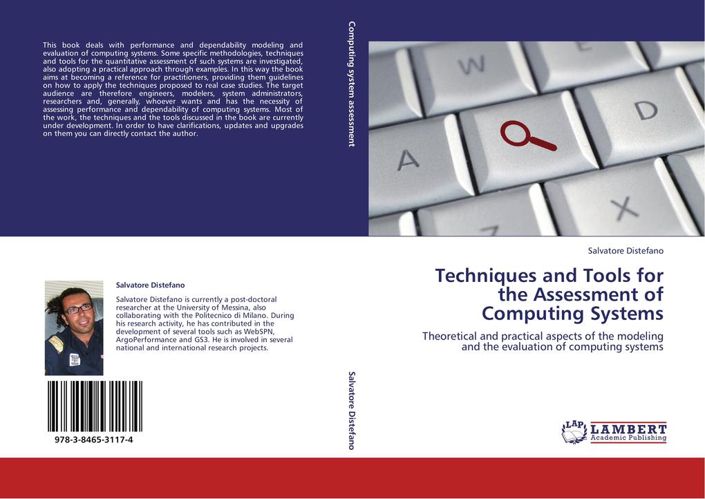 Techniques and Tools for the Assessment of Computing Systems - Salvatore Distefano