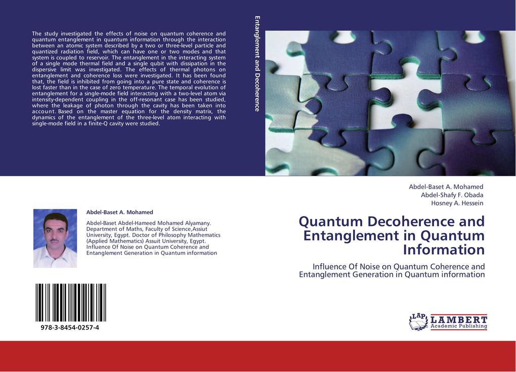Quantum Decoherence and Entanglement in Quantum Information
