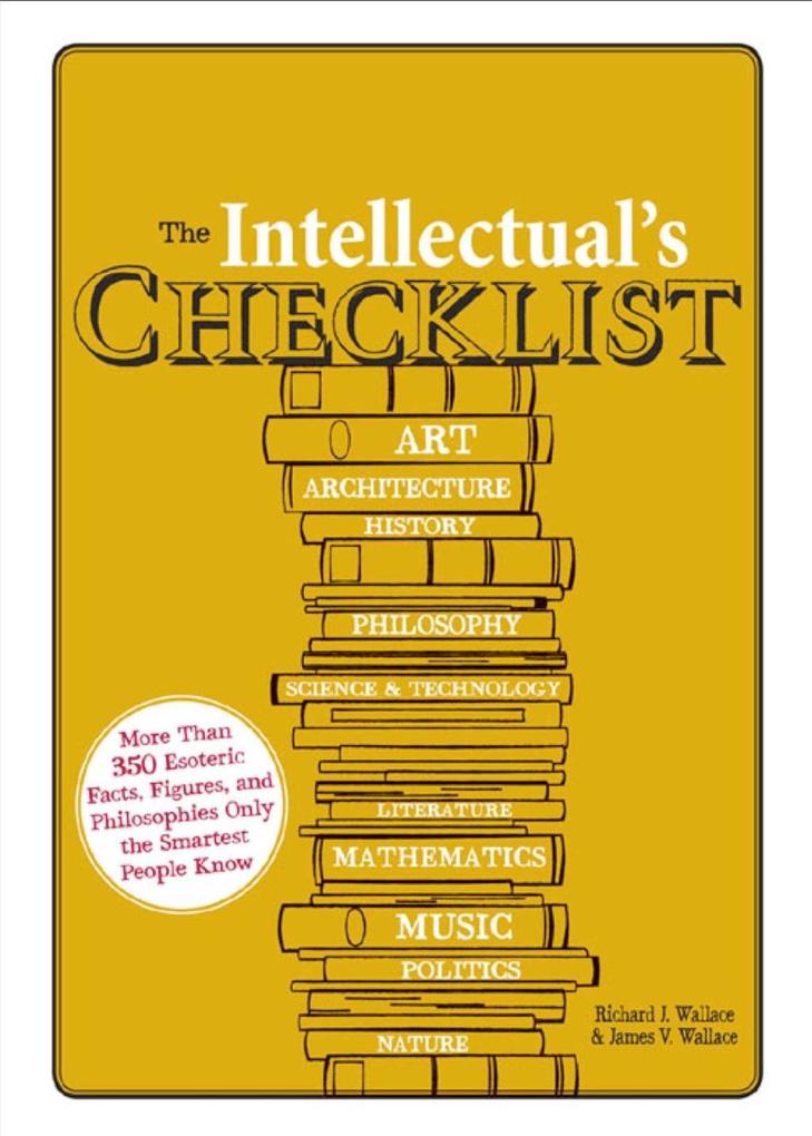 The Intellectual‘s Checklist