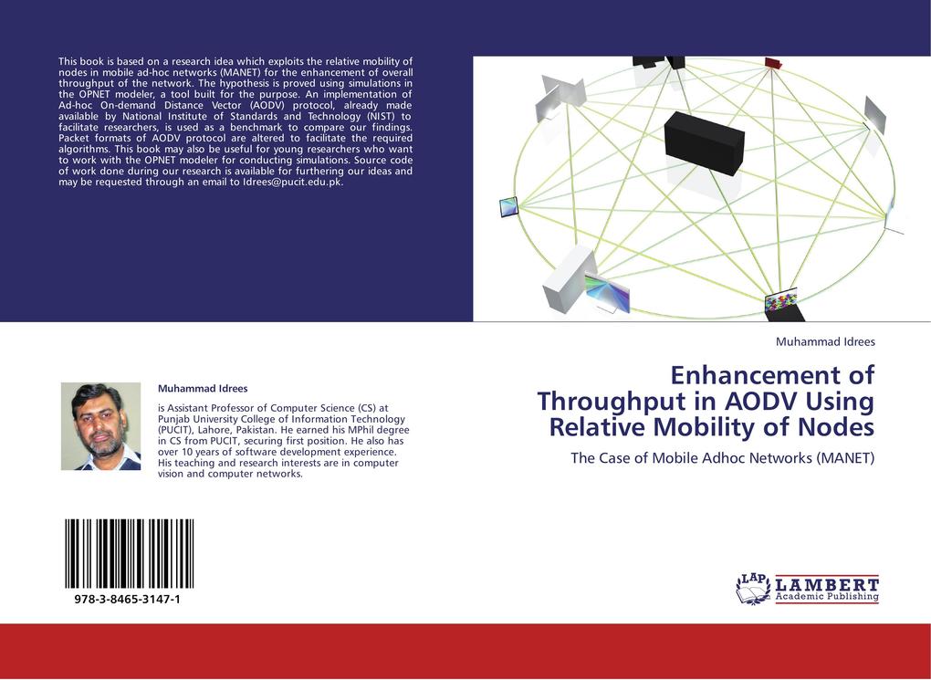 Enhancement of Throughput in AODV Using Relative Mobility of Nodes