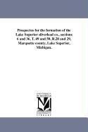 Prospectus for the formation of the Lake Superior silverlead co. sections 6 and 36 T. 49 and 50 R.28 and 29 Marquette county Lake Superior Michi