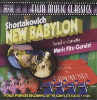 Image of Mark & Basel Sinfonietta Fitz-gerald - New Babylon [CD]