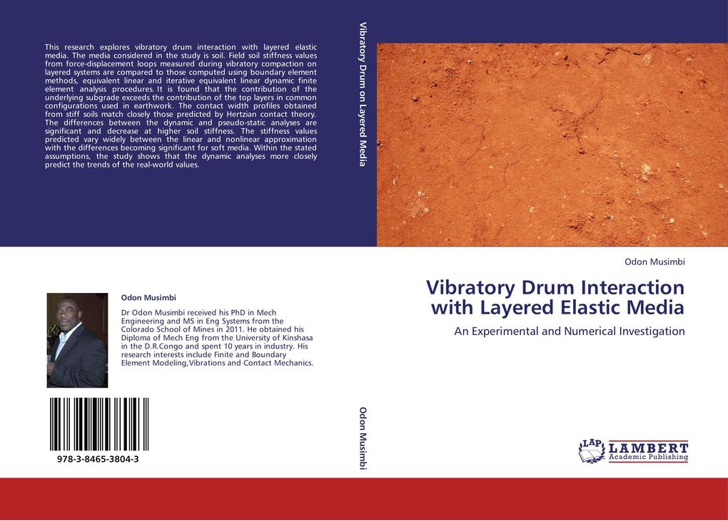 Vibratory Drum Interaction with Layered Elastic Media
