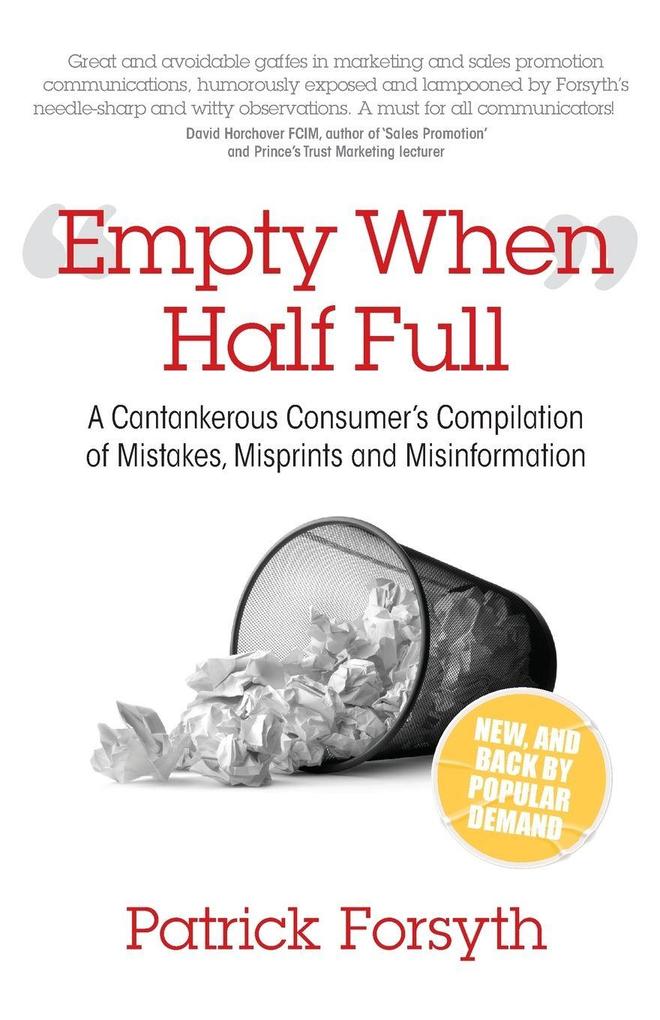 Empty When Half Full