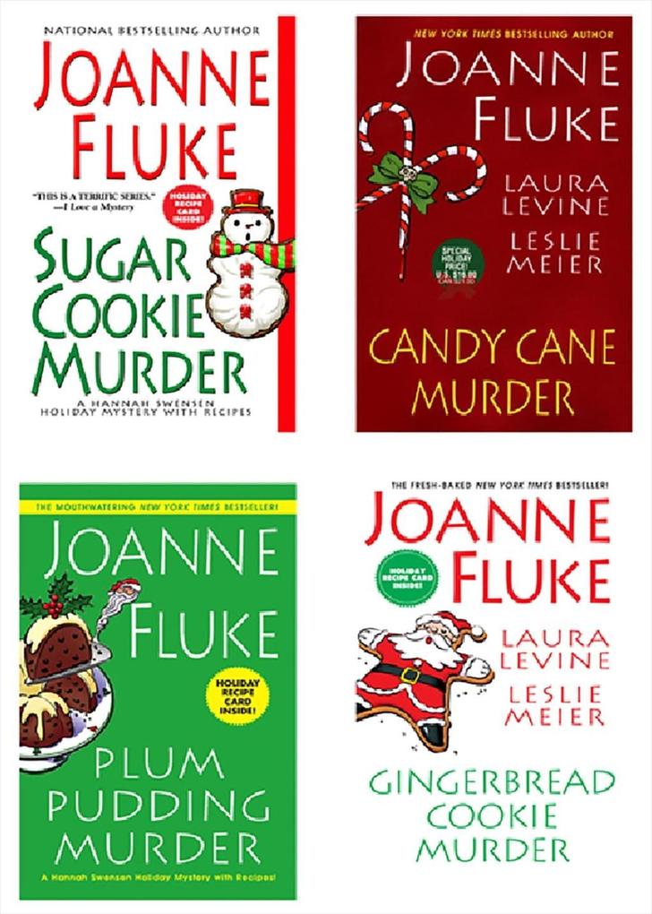 Joanne Fluke Christmas Bundle: Sugar Cookie Murder Candy Cane Murder Plum Pudding Murder & Gingerbread Cookie Murder
