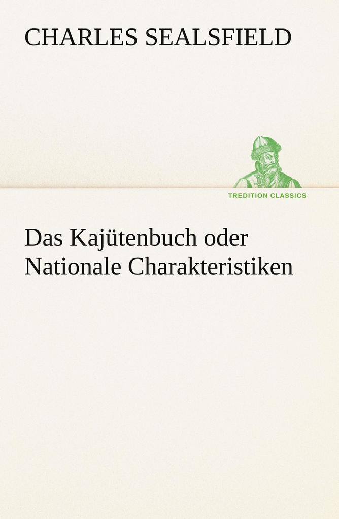 Das Kajütenbuch oder Nationale Charakteristiken