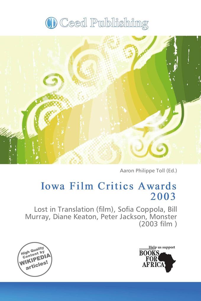 Iowa Film Critics Awards 2003