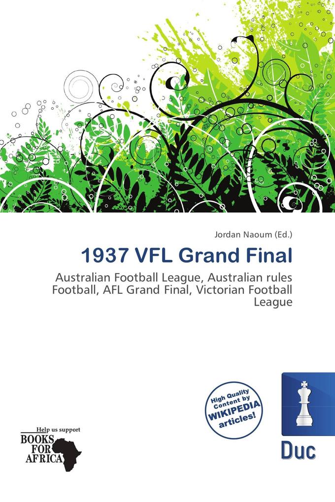 1937 VFL Grand Final