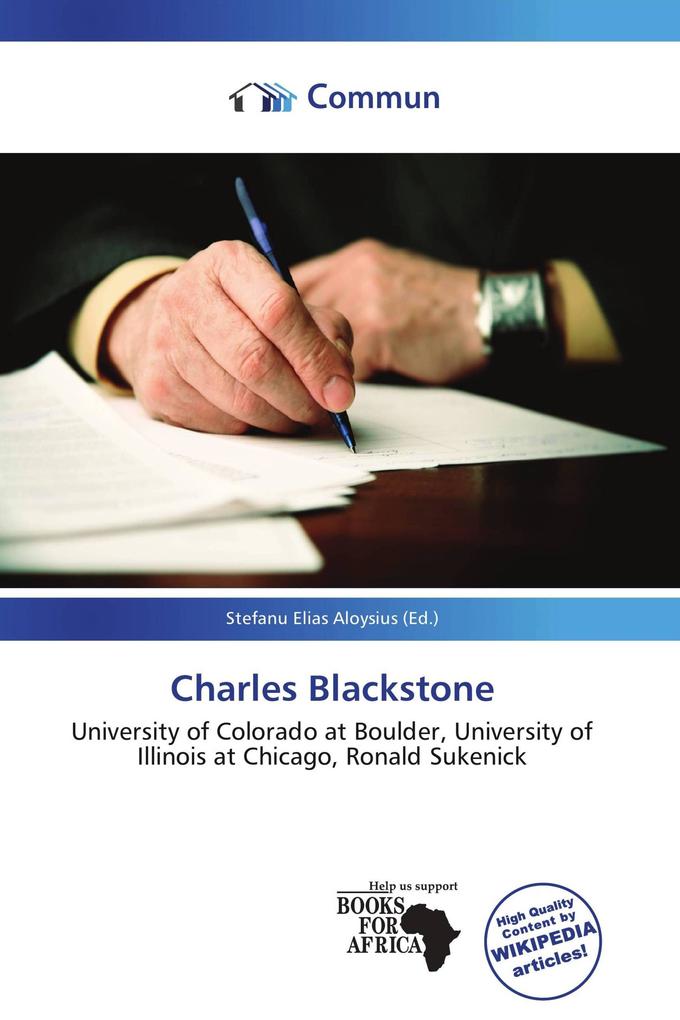 Charles Blackstone